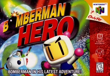 Bomberman Hero (USA) box cover front